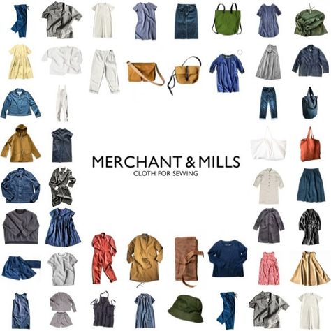 Merchant Mills Patterns, Merchant And Mills Trapeze Dress, Merchant And Mills Patterns, Shirt Tales, Forest Coloring, Enchanted Forest Coloring Book, Merchant Mills, Merchant And Mills, Spring Capsule