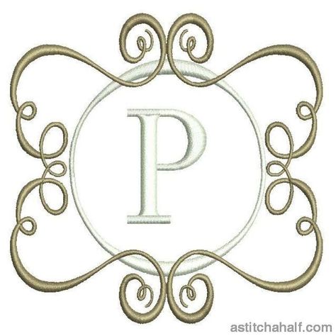 Celebrate your love with a timeless monogram! Whether you're newly married, engaged, or simply want to personalize your linen and clothing, intertwine your initials into a unique two-letter design.  Our "p" monogram, available in sizes 1x4 and 1x5.7,  is part of the  Memoirs Monogram Combo, offering the full alphabet and a blank design for endless customization possibilities. Stitch this design in a 4x4 (100mm) hoop.  
.#embroideredwedding #DIYembroidery #handmadewedding #embroideryinspiration #weddingcrafts Free Machine Embroidery Designs Patterns, Wedding Kit, Wedding Gifts For Bride, Perfect Wedding Gift, Embroidered Wedding, Letter P, Free Machine Embroidery Designs, Wedding Crafts, Free Machine Embroidery