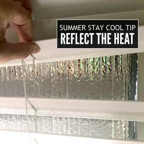 How To Keep Mobile Home Cool In Summer, Window Insulation Diy, Thermal Window Coverings, Sources Of Energy, Mobile Home Repair, Energy Tips, Summer Window, Home Maintenance Checklist, Crazy House