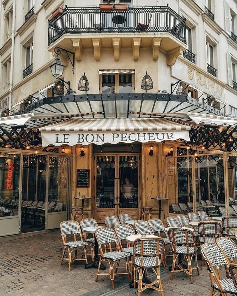 French Cafe Exterior, French Coffee Shop, Parisian Flat, Cafe Exterior, European Cafe, Parisian Bistro, Restaurant Exterior, Apartment Exterior, Furnished Apartments