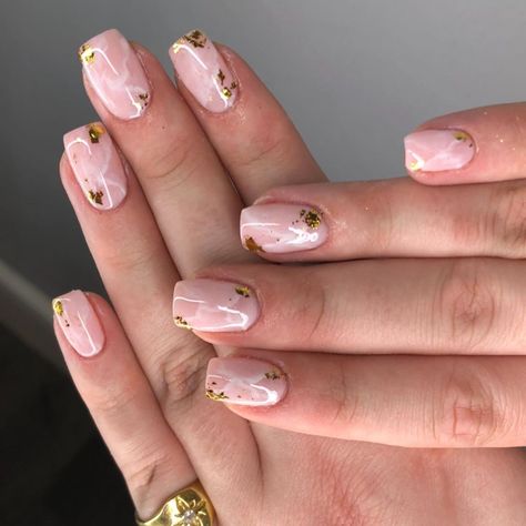 Sarah Mc Donnell on Instagram: “Subtle marble! 😍  @thegelbottleireland  @the_gelbottle_inc  #nailsatdylanbradshaw #nailsbysarah  #gelnails  #BIAB #thegelbottleinc…” Marble Biab Nails, Nails Biab, Biab Nails, Nails Marble, Gel Nails, Marble, Nails, On Instagram, Beauty