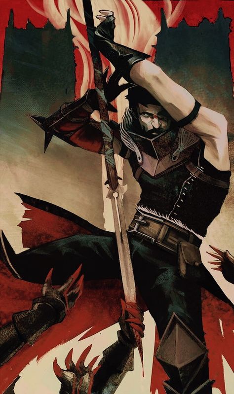 Dragon Age Hawke, Dragon Age Tarot Cards, Hawke Dragon Age, Dragon Age Characters, Dragon Age Games, Dragon Age Series, Dragon Age 2, Dragon Age Origins, Dragon Age Inquisition