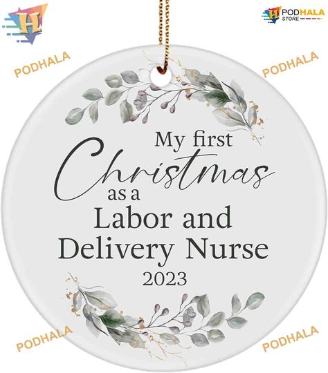 Labor & Delivery Nurse's First Christmas Ornament 2023, Custom Family Ornaments Check more at https://podhalastore.com/product/labor-delivery-nurses-first-christmas-ornament-2023/ Friend Christmas Ornaments, Family Christmas Tree, Youth Leader, Family Ornaments, Labor Delivery, Family Christmas Ornaments, Friend Christmas, First Christmas Ornament, Christmas 2023