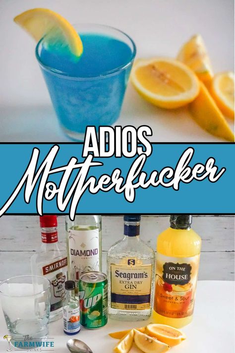 Adios Mother Drink, Watermelon Shots, Freezing Leftovers, Tipsy Bartender, High Spirits, Lemon Lime Soda, Fresh Watermelon, Mixed Drinks Recipes, Perfect Cocktails