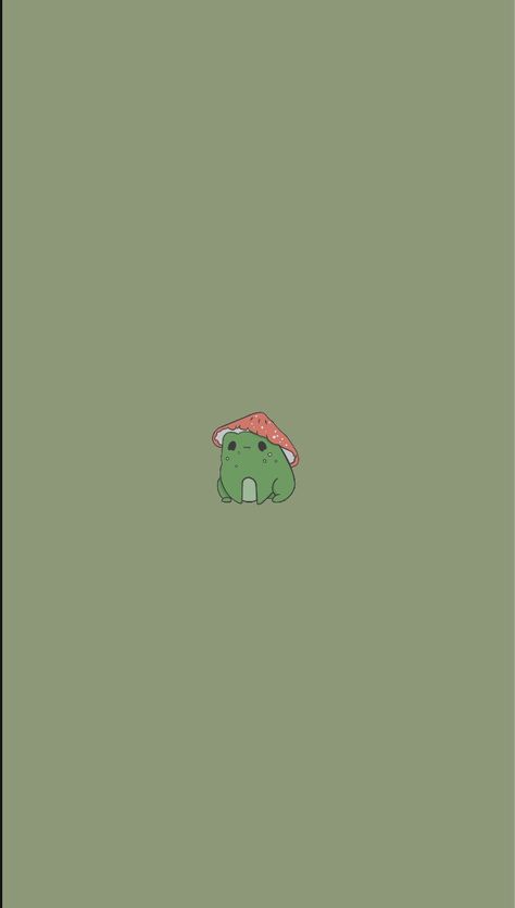 Frog Wallpaper Aesthetic Iphone, Cute Frog Icons, Mushroom Frog Wallpaper, Cute Froggy Wallpaper, Cute Frog Wallpaper Aesthetic, Cute Frog Icon, Frog Iphone Wallpaper, Cute Frog Wallpaper Iphone, Frog Wallpaper Iphone