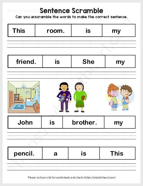 This worksheet has some scrambled words.  The students need to unscramble the words and form a meaningful sentences.The answer key is here,Please download the PDF: Unscramble the Words and Write the Sentences-exercise 9 Making Sentences Grade 1, Forming Sentences Worksheets, Unscramble The Words Worksheets, Making Sentences Kindergarten, Unscramble Sentences Worksheets Grade 1, Scramble Sentences Worksheets, Sentence Scramble Worksheets, Making Sentences Worksheets, Make Sentences Worksheet 1st Grades