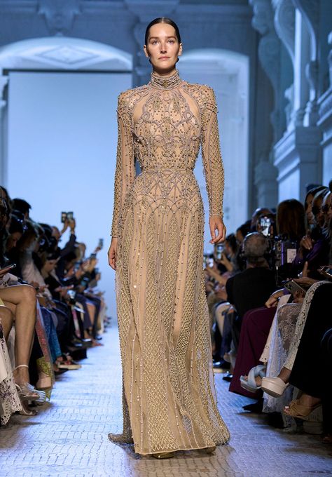 Elie Saab Fall 2023, Coktail Dress, Fall 2023 Couture, 2023 Couture, Elie Saab Haute Couture, Haute Couture Looks, Ellie Saab, Star Wars Fashion, Elie Saab Fall