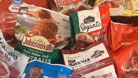 The Top 9 Frozen Meatball Brands Ranked - The Daily Meal Costco Meatballs, Best Frozen Meatballs, Frozen Meatball Recipes, Party Meatballs, Italian Style Meatballs, Perfect Meatballs, Best Meatballs, Appetizer Meatballs, How To Cook Meatballs