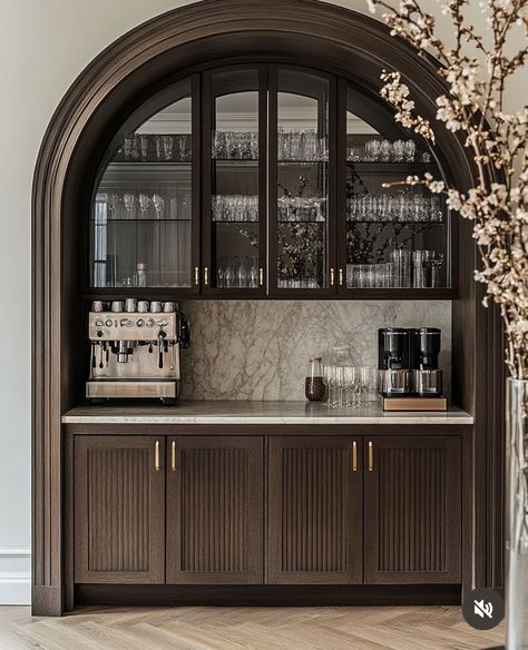 Built In Bar, Home Bar Designs, Coffee Bar Home, Mini Bars, Dream House Interior, The Saint, Wet Bar, My New Room, House Inspo