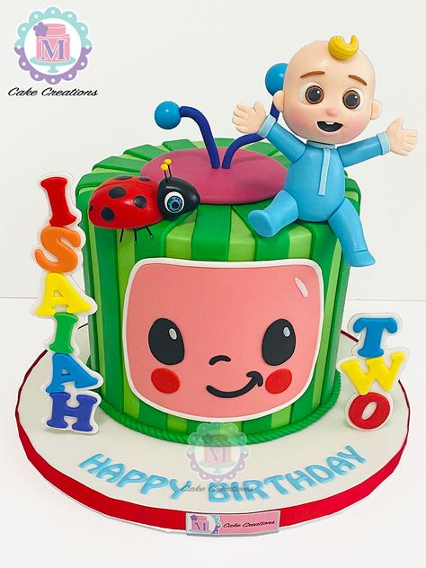 Cocomelon Room Ideas, Cocomelon Number Cake, Cocomelon Cake Ideas For Boy, Cocomelon Fondant Cake, Cocomelon Birthday Cake Boy, Cocomelon Cake Ideas, Boy Birthday Themes, Cocomelon Birthday Cake, Baby Boy Birthday Themes