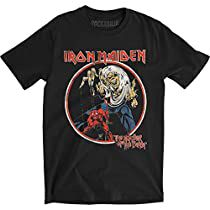 Check this out at Amazon Iron Maiden T Shirt, I'm With The Band, Short Styles, Iron Maiden, Men Fits, Circle Design, Edgy Outfits, Black Tshirt, Shirts Tops