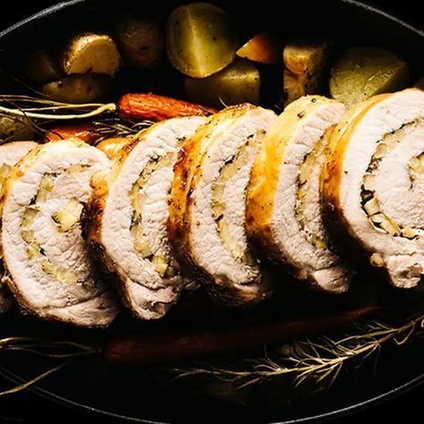 Fennel, Rosemary, Apple & Brown Sugar Pork Tenderloin Recipe | Yummly Pork Chop And Apples, Brown Sugar Pork Tenderloin, Bourbon Honey, Apple Brown Sugar, Apple Pork Tenderloin, Honeycrisp Apple, Honey Crisp, Kitchen Aid Recipes, Pork Tenderloin Recipe