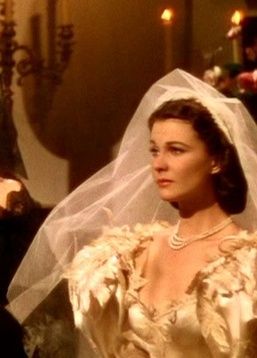 Scarlett marries Charles Hamilton Green Bonnet, Vivian Leigh, Amazing Movies, Rhett Butler, Scarlett O'hara, Red Earth, Past Love, Wedding Movies, Period Movies