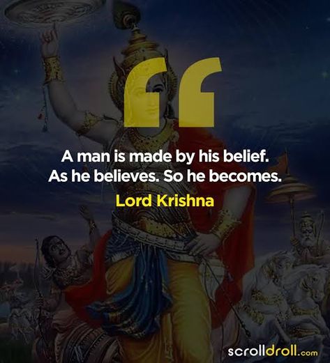 Spiritual Quotes Inspirational, Lord Krishna Quotes, Bhagavad Gita Quotes, Mahabharata Quotes, Hindu Quotes, Geeta Quotes, Quotes Spiritual, Gita Quotes, Krishna Book