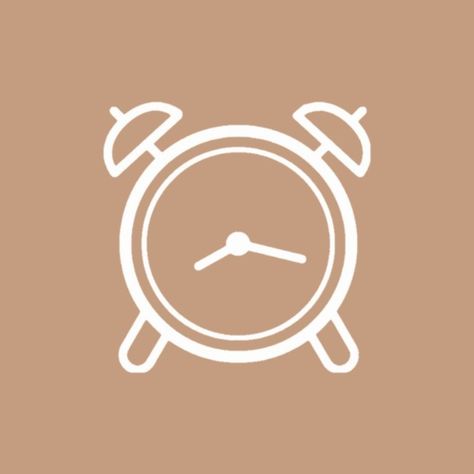 Clock Icon App Brown , Pastel Brown Icon App Aesthetic #browniconapp #BrownIconAesthetic Clock Aesthetic Icon, Brown Clock Icon, Brown Photo Icon, Clock Icon Aesthetic, Aesthetic Clock Icon, Fall Asthetics, Brown Icon App, Icon App Aesthetic, Clock App Icon