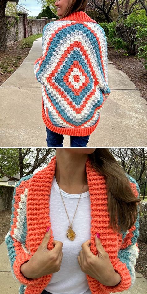 Our Favorite Comfy Crochet Shrug Free Patterns Free Crochet Shrug Patterns, Shrugs For Women, Easy Crochet Shrug, Crochet Shrug Pattern Free, Crochet Shrugs, Sweaters Crochet, Easy Beginner Crochet Patterns, Crochet Cocoon, Duster Coats