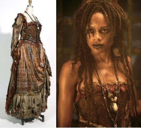 Tia Dalma Costume, Calypso Pirates, Maleficent Costume Diy, Egypt Clothing, Tia Dalma, Witch Costume Diy, Arte Punk, Larp Costume, Guys Clothing Styles