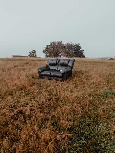 #field #chair #sofa #armchair #photography #unusual #chairinafield #manyfacesofeve Unusual Sofa, Chair Photoshoot, Band Photoshoot, Random Photography, Grass Field, Outdoor Photoshoot, Chair Sofa, Fields Photography, Promo Videos