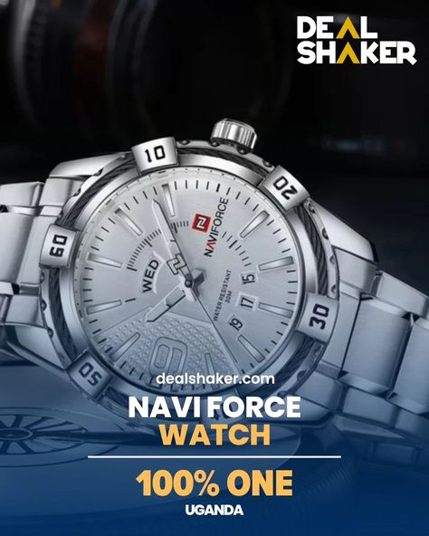 🔥 UGANDA 100% ONE 🔥 NAVIFORCE Mens Watch Gold Luxury Sport Waterproof Military Wristwatch Business Casual Stainless Steel Watches for Men. Water proof watch Shop directly in this link. 👇 https://dealshaker.oneecosystem.eu/deal/preview/navi-force-watch-966D0D04AC Gold Luxury, Gold Watch Men, Stainless Steel Watch, Water Proof, Uganda, Business Casual, Wrist Watch, Force, For Men