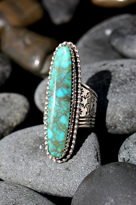 Turquoise Pattern, Silver Eagle, American Indian Jewelry, Southwest Jewelry, Navajo Jewelry, Native American Turquoise, Blue Tone, American Turquoise, Native Jewelry