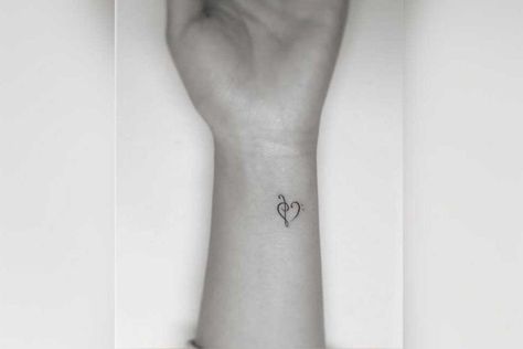 Music Tattoo Small Simple, Music Is Healing Tattoo, Music Saved Me Tattoo, Dainty Music Note Tattoo, Love For Music Tattoo, Dainty Music Tattoos, Music Minimalist Tattoo, Fine Line Music Tattoo, Music Lover Tattoo Ideas