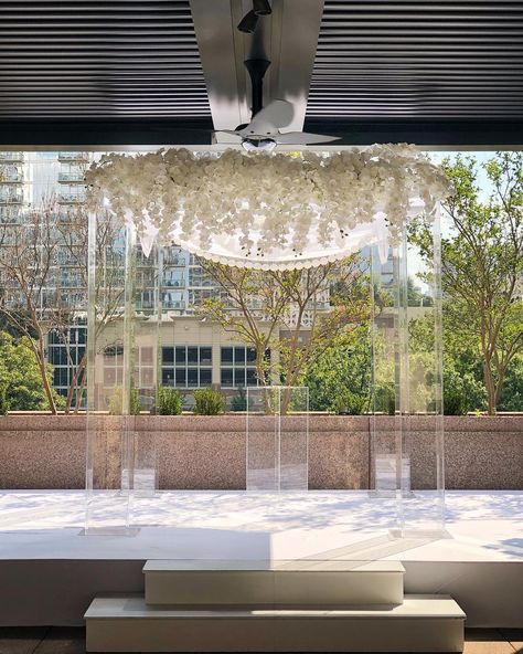 Floating Chuppah, Ceremony Florals, Edge Design, Modern Wedding, Wedding Modern, Atlanta, Floating, House Styles, Floral