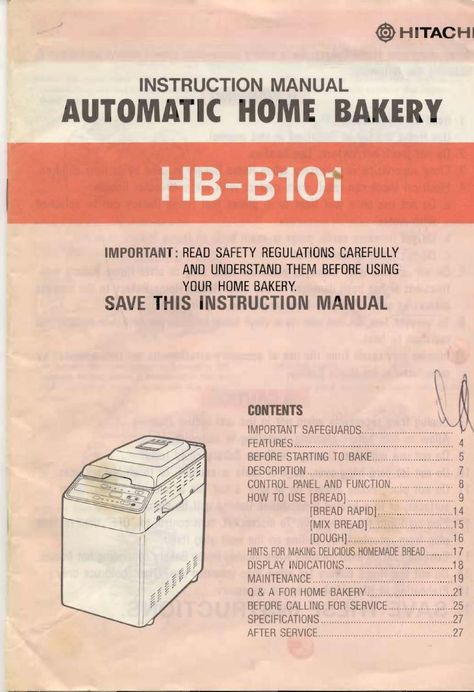 Manual for Hitachi Bread Maker Easy Bread Machine Recipes, Bread Maker Recipes, How To Make Dough, Bread Ingredients, Bread Maker, Bread Machine Recipes, Home Bakery, Easy Bread, Bread Machine