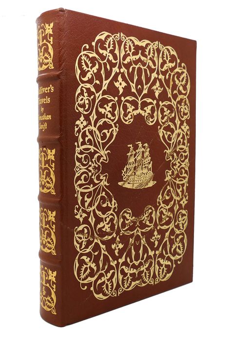 100 Greatest Books Ever Written Easton Press Collector's Edition 1976 Gullivers Travels Book, Collector Edition Books, Special Edition Books, Office Things, Writing Office, Painting Gold Leaf, First Edition Books, Book Press, Mouse King