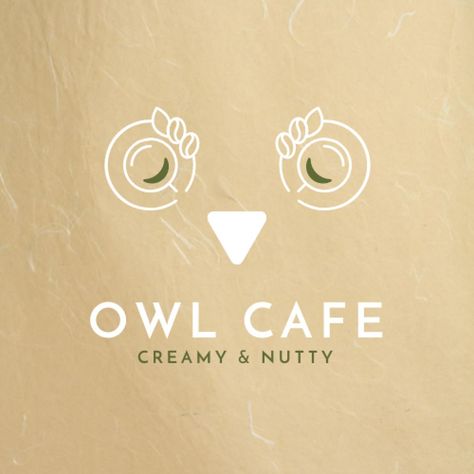 Owl Templates, Animated Logo, Interior Design Inspiration, Logo Templates, Coffee Cups, Create Yourself, Art Drawings, Design Inspiration, Cafe