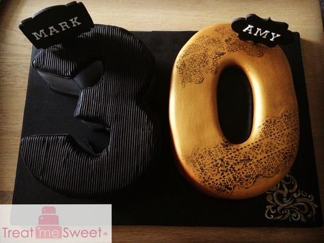 30th Number Cake, Black And Gold Number Cake, 30 Birthday Ideas For Men Cake, 30th Cake, 30th Birthday Men, 30 Cake, Turning 21, Birthday Cakes For Men, Number Cake