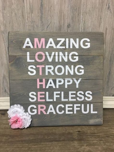 Diy Mother's Day Crafts, Mothers Day Images, Diy Gifts For Mom, Mother Birthday, Diy Mothers Day Gifts, Mom Diy, Mother Birthday Gifts, Mother's Day Diy, Mothers Day Quotes