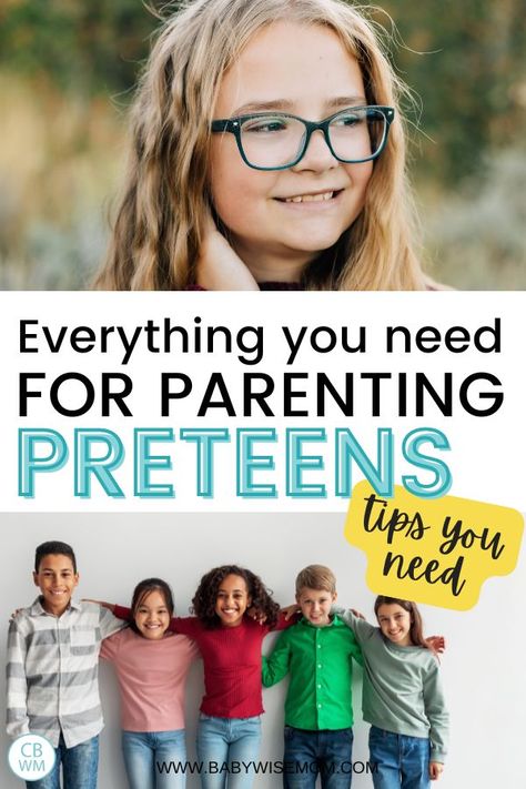 During preteen, or tween, years, your child will once again start to change a lot. There will be physical, mental, and emotional changes. Get all the tips you need for parenting your preteens here! Babywise Schedule, Potty Training Help, Parenting Preteens, Baby Schedule, Motherhood Inspiration, Help Baby Sleep, Parenting Knowledge, Parenting Help, Organized Mom