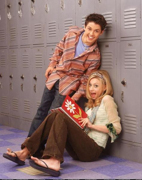 Phil and Keely from Phil of the Future Ricky Ullman, High School Musical Costumes, Old Disney Shows, 00s Party, Phil Of The Future, Channel Outfits, Aly And Aj, 2000s Girl, Younger Self