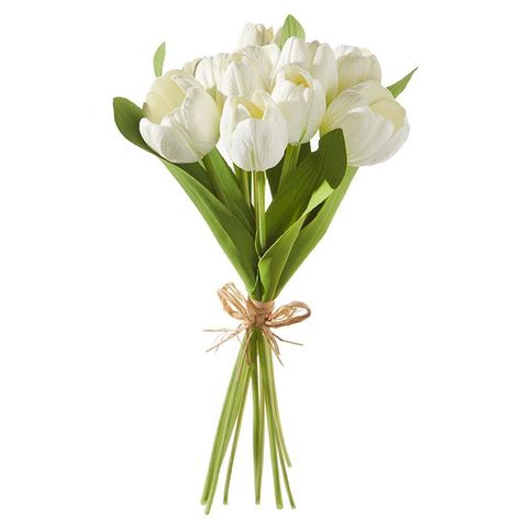 Raz Imports, White Lily, White Tulips, Spring Blooms, Tulips Flowers, Lily Flower, Fake Flowers, Faux Flowers, Flower Shop