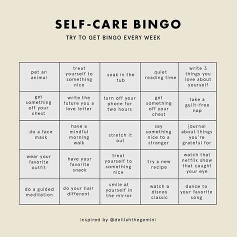 CENTRED - Hair Care & Wellness on Instagram: “This week’s goal = completing self-care bingo! Have you ticked off any already?⠀⠀⠀⠀⠀⠀⠀⠀⠀ ⠀⠀⠀⠀⠀⠀⠀⠀⠀ Credit to @delilahthegemini for the…” Bingo Self Care, Self Care Bingo Bullet Journal, Bingo Goals, Goal Bingo, Wellness Bingo, Self Care Bingo, Wedding Planner Printable, Free Wedding Planner, 2025 Year