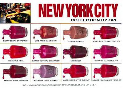 OPI New York City Collection ~ Fall 2000 Opi Red Nail Polish, Opi Red, Opi Collections, Opi Colors, Opi Polish, Opi Nail Colors, City Nails, Berry Berry, Vintage Nails