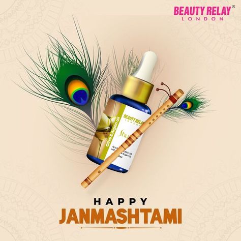 May the divine blessings of Lord Krishna fill your life with love, happiness, and prosperity. 🕊️✨ Celebrate this Janmashtami with Beauty Relay London's makeup and skincare essentials. #JanmashtamiWishes #FestiveJoy #BeautyRelayLondon Janmashtami Story, Janmashtami Wishes, Divine Blessings, London Makeup, Skincare Essentials, Makeup And Skincare, Lord Krishna, Skin Care Essentials, Story Ideas