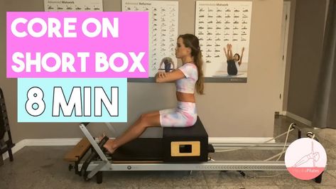 This quick abs pilates workout on the reformer only takes 8 minutes to work your core on the short box. Get ready to shake and work your transverse abs as well as your obliques. This is a safe and effective way to also work on your posture while strenghtening your entire core. If you like this video don't forget to press the like button and subscribe to my channel for more pilates reformer workouts! Don't hesitate to comment what you would like me to teach on the reformer or the mat. Also f Abs Pilates, Quick Ab Workout, Quick Abs, Pilates Reformer Exercises, Reformer Pilates, Like Button, Pilates Reformer, Pilates Workout, Core Workout