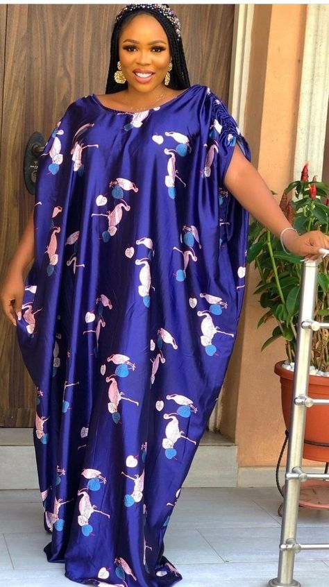 Buobuo Style, Chiffon Bubu Styles Nigerian, Latest Bubu Gown Style, Materials Gown Style, Dresses Straight, Women Gown, Boubou Styles For Women, Kaftan Styles, Bubu Gown Styles