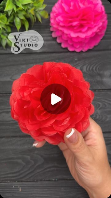 Origami Studio DIY 💥 Paper Craft Tutorials on Instagram: "Easy Craft Ideas #diy #craft #easycrafts #tutorial #foryou" Paper Napkin Flowers Diy, Mexican Paper Flowers, Tissue Paper Crafts, Easy Craft Ideas, Studio Diy, Fiesta Decorations, Paper Craft Tutorials, Workshop Ideas, Diy Crafts Paper Flowers