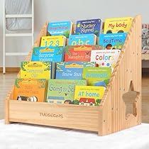 Natural Wood Bookcase, Front Facing Bookshelf, Baby Bookshelf, Bookshelf For Kids, Montessori Bookshelf, Kids Bookshelf, Kids Magazine, Babies Room, Montessori Furniture