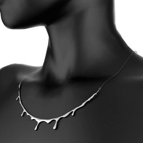 Jóias Body Chains, Modern Silver Jewelry, 일본 패션, Fine Silver Jewelry, Craft Jewelry, A Necklace, Affordable Jewelry, Diamond Pendant Necklace, Jewelry Silver