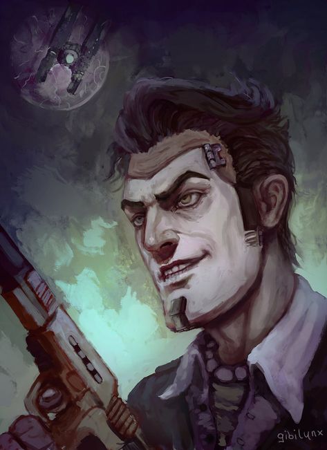 Handsome Jack by GibiLynx.deviantart.com on @DeviantArt Handsome Jack Fanart, Borderlands Jack, Handsome Jack Borderlands, Borderlands Series, Borderlands Art, Tales From The Borderlands, Jack O'connell, Slot Machine Cake, Handsome Jack