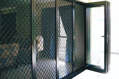 French Doors Security, Security Windows, Security Screen Door, Steel Security Doors, Glass Sliding Doors, Steel Gate Design, Security Doors, Security Screen, Screen Doors