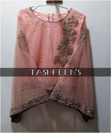 #Tashfeen's# Beautiful Salma sitara work on blouse... Work On Blouse, Sitara Work, Designed Dresses, Adorable Dresses, Zardosi Embroidery, Kurti Neck, Kurti Neck Designs, Fancy Dress Design, Mermaid Evening Dresses