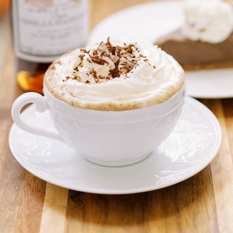 Check out Vanilla Bean Caffè Latte recipe and more from Sur La Table! Latte Recipe, Recipe Notes, Frozen Drinks, Herb Seeds, Simple Syrup, Coffee Recipes, Non Alcoholic, Coffee Brewing, Vanilla Bean