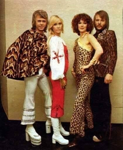 Abba Outfits, Look Disco, Abba Agnetha, Frida Abba, Abba Costumes, Abba Mania, Fest Outfits, 70s Music, 70s Disco