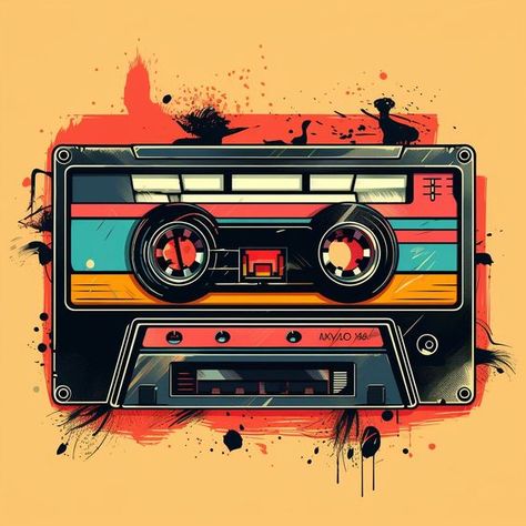 retro cassette tape sticker 7 Sticker #sticker Stickers #stickers freesticker #freesticker freestickers #freestickers free download sticker #freedownloadsticker 12.216 Print Shop Ideas, Retro Music Art, Mixtape Art, 1980's Style, Automotive Logo Design, Cassette Audio, Retro Cassette, Tape Sticker, Tshirt Printing Design