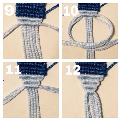 Friendship Bracelets Start And End, How To Start Alpha Pattern, How To End Alpha Bracelets, Ending Bracelets, Alpha Bracelet Triangle Start, How To End String Bracelets, How To Start And End Friendship Bracelet, Bracelet Patterns 3 Strings, Ending Friendship Bracelets