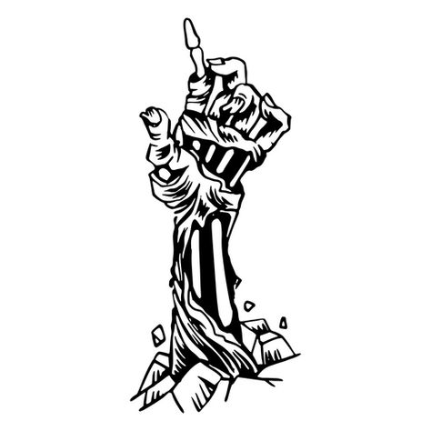 Zombie hand sticking out of the ground PNG Design Zombie Hand Coming Out Of Ground, Zombie Graphic Design, Halloween Decorations Inside, Hands Reaching Out, Zombie Hand, Canvas Diy, Hand Reference, Heart Drawing, Figure Drawing Reference